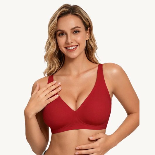 Jelly Deep V Push-Up Wireless Bra