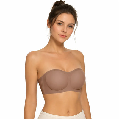 Strapless Non Slip Bandeau Jelly Bra