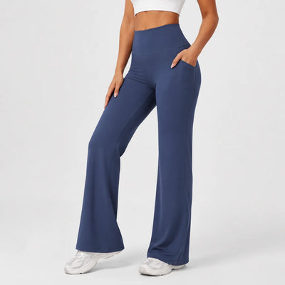 Women's High Waist Straight Leg Leggings