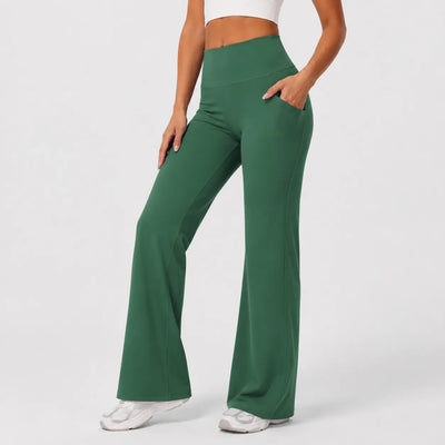 Women's High Waist Straight Leg Leggings