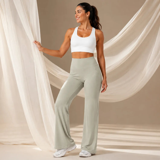 Women's High Waist Straight Leg Leggings