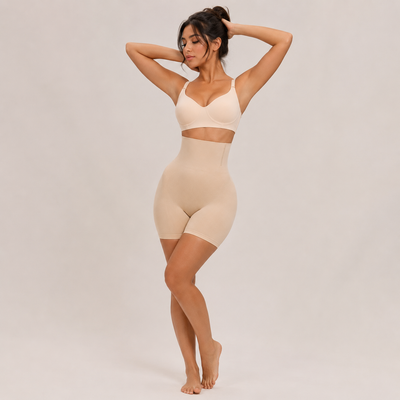 Seamless High Waist Tummy Shaper Shorts