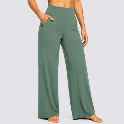 Women's High Waist Wide Leg Yoga Pants