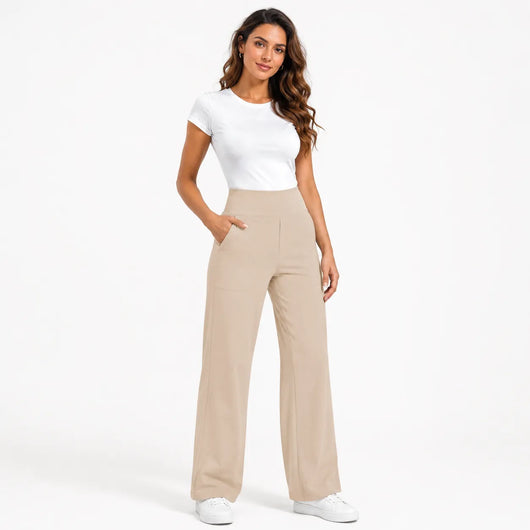 Women's High Waist Wide Leg Yoga Pants
