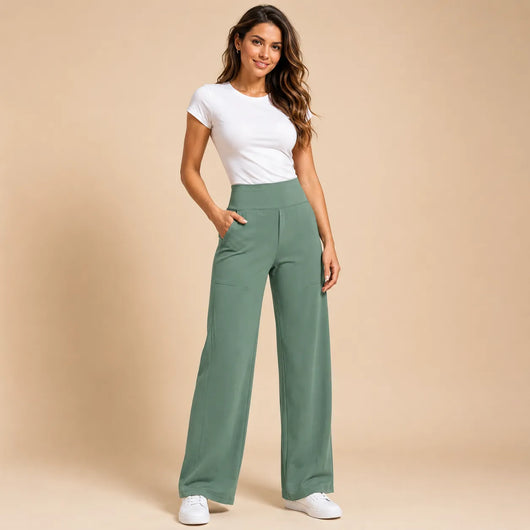 Women's High Waist Wide Leg Yoga Pants