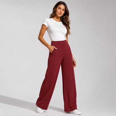Women's High Waist Wide Leg Yoga Pants