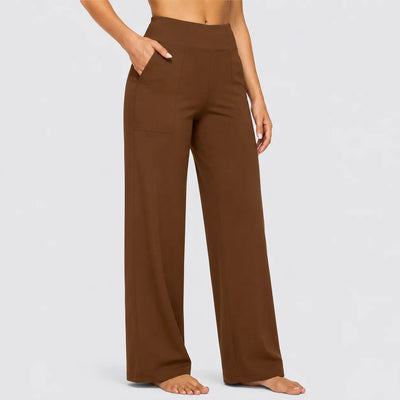 Women's High Waist Wide Leg Yoga Pants