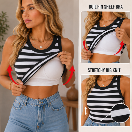 Built-In Bra Tank Top